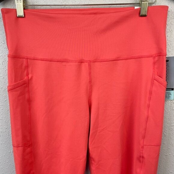 NWT Ideology Cropped High Rise Athletic Leggings Size L - Picture 2 of 8